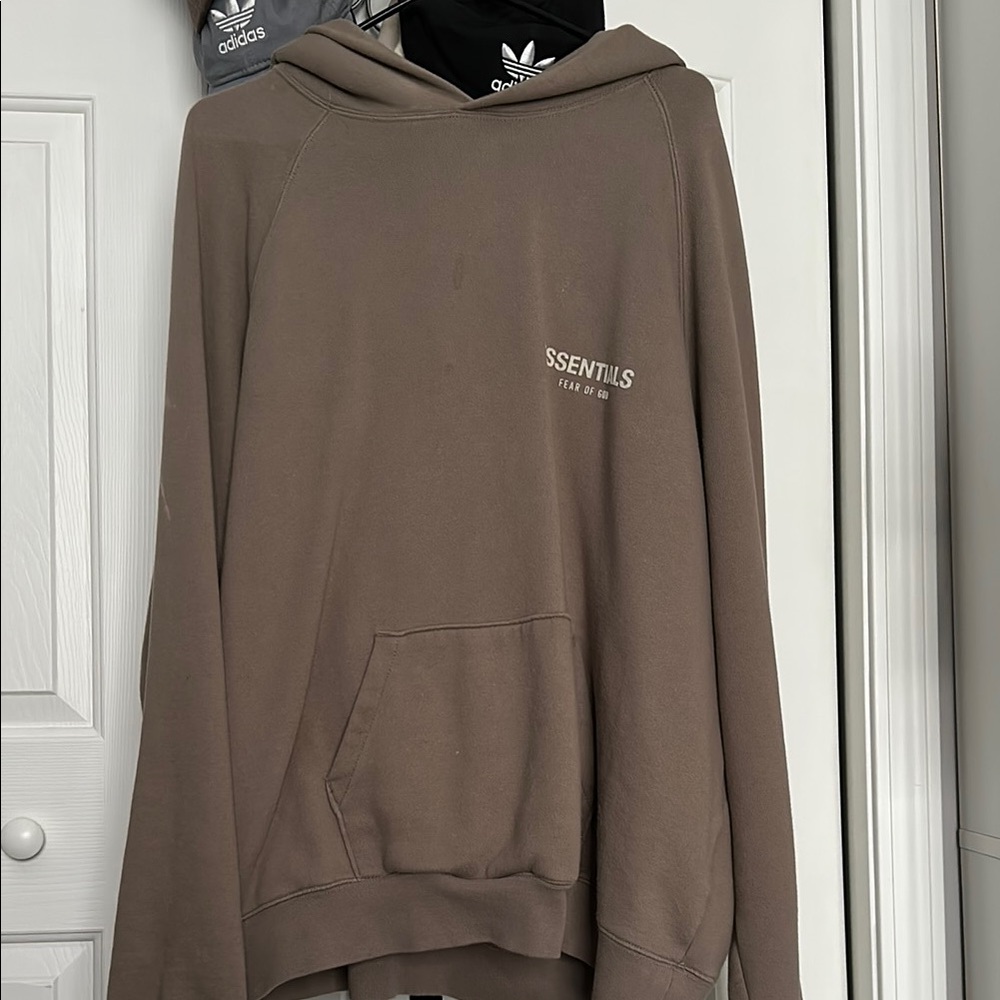 Essentials Fear of God Hoodie - Brown